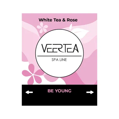 Produktbild von Veertea, Tee Set, Weißer Tee mit Rose, 500 Beutel