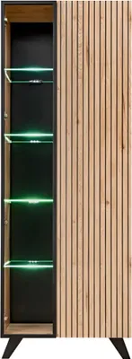 Image de Vitrine haute vitrée DEJANA – jackson hickory