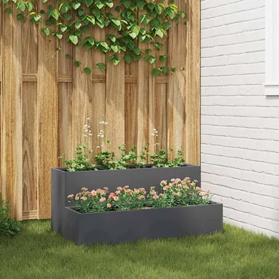Image de Maison Exclusive - Jardinière anthracite 100 x 60 x 45 cm