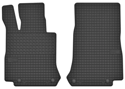 Image de Tapis avant caoutchouc noir pour Mercedes GLC X253 2015-2022