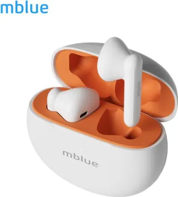 Obrázek produktu pro mblue AR10 True Wireless Earphone BT 5.4 Noise Cancelling In-Ear Headset Odolná sportovní sluchátka Vestavěný mikrofon pro iOS Android