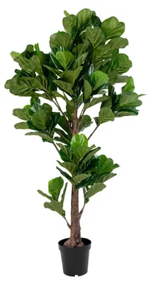 Zdjęcie produktu dla Sztuczny Ficus lyrata Fiddle Leaf Tree zielony H 190 cm