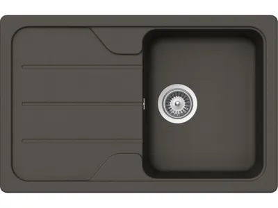 Produktbild von Schock Einbauspüle Formhaus D-100S A Asphalt - Auflagespüle