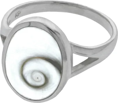 Produktbild von Ring 925/- Sterling Silber / Muschel