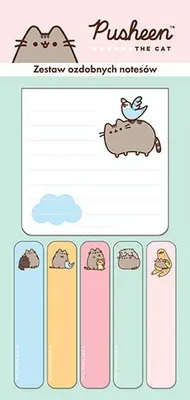 Zdjęcie produktu dla ZESTAW NOTESÓW 30 k. 6 szt. PUSHEEN