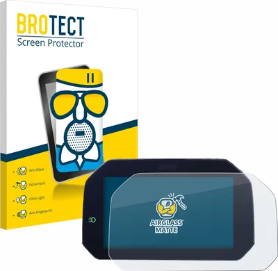 Produktbild von BROTECT Entspiegelungs Schutzglas für BMW F 750 GS 2018-2020 Connectivity TFT 6.5" Schutzfolie Panzer Folie Glas Display Schutz matt