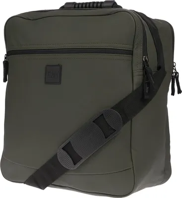 Produktbild von Herren Flugbegleiter Umhängetasche Tasche Arbeitstasche Herrentasche Messenger Hochformat Olive