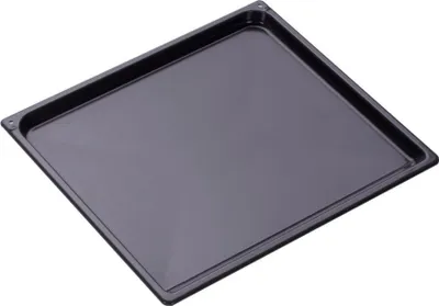 Produktbild von AMICA 00095 Backblech, emailliert / Schwarz / Höhe 2 cm