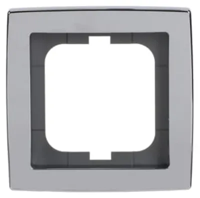 Zdjęcie produktu dla Busch-Jaeger ramka 1-krotna chrom błyszczący 1721-80G