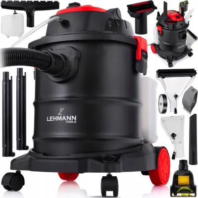 Produktbild von Waschmaschine Staubsauger Lehmann 1500W Nass Trocken Hepa-Filter Polsterteppiche