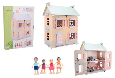 Image de Maison de poupée en bois 36m+