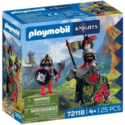 Image de PLAYMOBIL Chef des chevaliers dragons