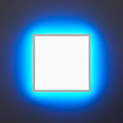 Produktbild von LED Panel 15W Warmweiß / Kaltweiß Mood RGB Hintergrundbeleuchtung Fernbedienung 45x45 cm