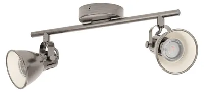 Produktbild von EGLO Seras, Strahler Oberflächenbeleuchtung, Nicht austauschbare(s) Leuchtmittel, 6,6 W, 3000 K, 240 lm, Cremefarben, Nickel