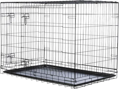 Produktbild von TRIXIE Hundebox Home - schwarz - 109 × 79 × 71 cm