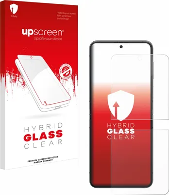 Produktbild von upscreen Schutzglas für Samsung Galaxy Z Flip 5 Schutzfolie Panzer Folie Glas Display Schutz klar