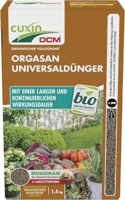Produktbild von Cuxin DCM Orgasan Universaldünger 1,5 kg