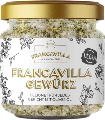 Produktbild von Francavilla Gewürz - Meersalz & Oregano 200g