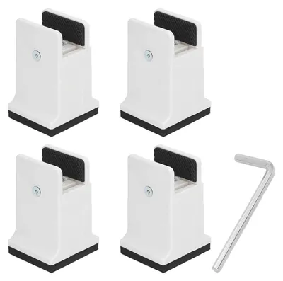 Produktbild von Verstellbare Bettverhöher mit Schraubbefestigung, Set von 4
