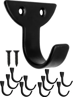 Produktbild von 'FUXXER® - Klassische Garderoben-Haken, Kleider-Haken, Eisen-Haken, Metall-Haken, Bilder-Haken, Vinta'