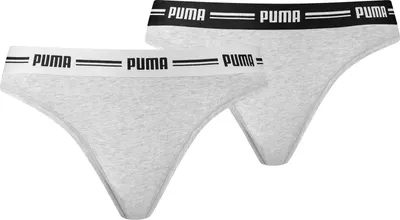 Produktbild von 2er Pack PUMA String Damen grey/grey XL
