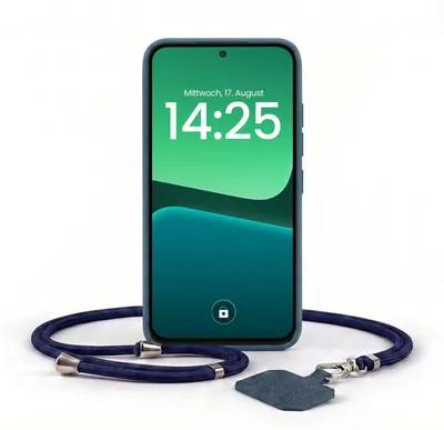 Produktbild von Handyhülle für Xiaomi 13 5G mit Handykette Band Kordel Hülle Case Schutzhülle Blau