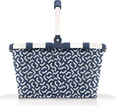 Produktbild von Reisenthel Carrybag, Einkaufswagen, Blau, Aluminium, Polyester, Muster, 22 l, 480 mm