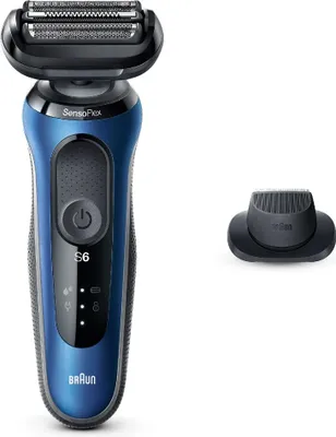 Image de Rasoir électrique rechargeable wet & dry - Braun - 6-61-B1200S - series 6