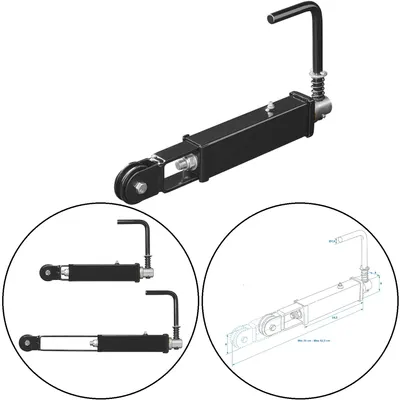 Produktbild von Handbremse Anhänger Standbremse mit Rolle Feststellbremse Bootsanhängers Bremse