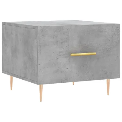 Produktbild von Couchtisch Betongrau 50x50x40 cm Holzwerkstoff