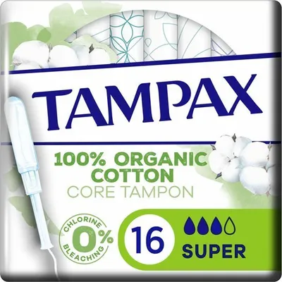 Produktbild von TAMPAX Baumwolle Protection Super, 16 Stück(e)