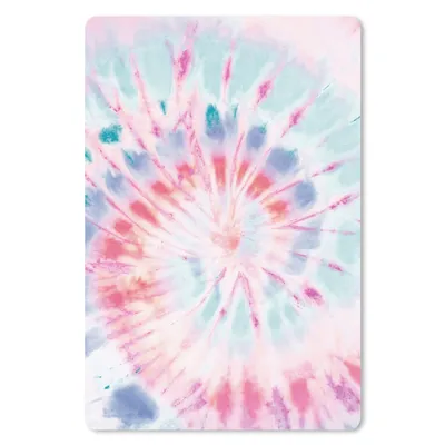 Produktbild von MuchoWow® Mauspad Mousepad Krawattenfärbung - Blau - Rosa 40x60 cm - Mousepads - Maus Mat - Pad - Mausunterlage - Schreibtisch Accesoire