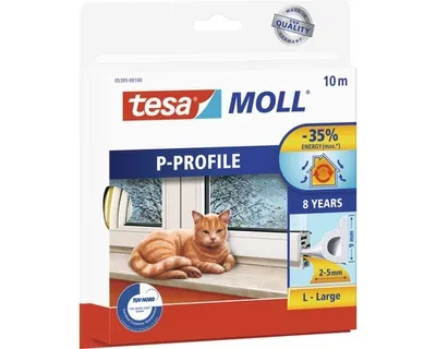 Immagine prodotto di tesa Moll CLASSIC P-Profile guarnizione in gomma, marrone, 9 mm x 10 m
