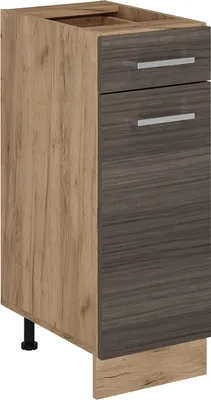 Zdjęcie produktu dla Szafka dolna do kuchni Vicco R-Line Szlachetna szarość 30 cm bez blatu roboczego, Model 53326