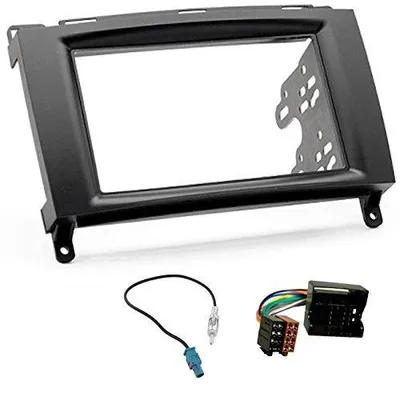 2 DIN Autoradio-Montageset für Mercedes A, B, Vito, Viano