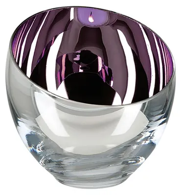 Produktbild von FINK Teelichthalter Candy - berry - H. 11cm x B. 11cm x D. 11cm