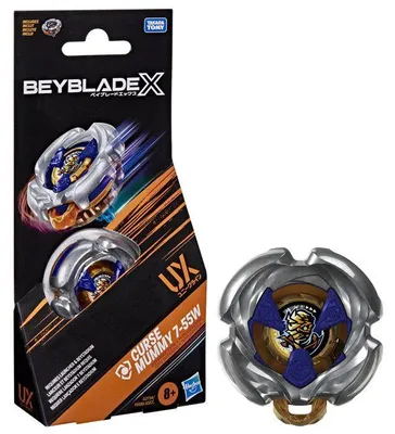 Produktbild von Beyblade X Booster Pack "Curse Mummy" 7-55W UX – Defensiv-Typ, ab 8 Jahren