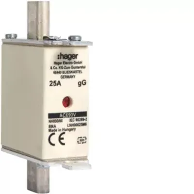 Zdjęcie produktu dla Hager LNH00025M6, 20,8 mm, 52,5 mm, 79 mm