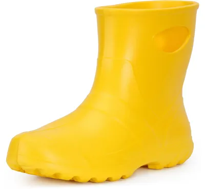 Produktbild von Ladeheid Damen federleichte Eva Gummistiefel LA-752 (Gelb (Ohne Unteranzug), 38 EU)