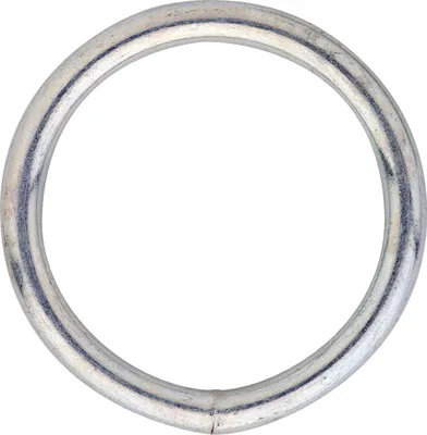 Produktbild von Stahlring (Barrenring) geschweißter Anbindering ø 3mm Metallring Stahl verzinkt