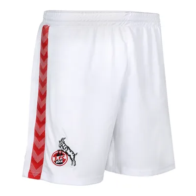 Produktbild von hummel 1FCK 23/24 HOME SHORTS KIDS WHITE/TRUE RED 164