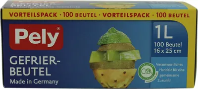 Obrázok produktu pre Vrecká do mrazničky Pely 1 l 100 kusov