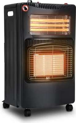 Immagine prodotto di Stufa a gas radiante Bettizia Stufa a gas 4200 Watt incl. tubo flessibile, bruciatore ceramico a infrarossi, bombole di gas butano o propano fino a 15kg