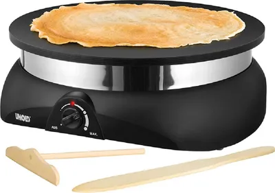 Image de UNOLD Crêpesmaker Profi - Plaque à crêpes - 1250 W - Noir