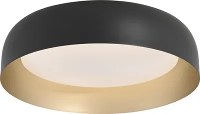 Produktbild von Selltec LED Deckenlampe OSKO CCT dimmbar per Fernbedienung, rund, Memoryfunktion schwarz Wohnzimmer, Schlafzimmer, Küche, Kinderzimmer, Flur, Esszimmer, Büro