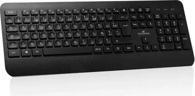 Obrázek produktu pro Bezdrátová klávesnice, AZERTY, ergonomické klávesy, tichá, Bluestork Office R2