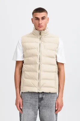 Produktbild von !Solid SDMilas Herren Weste Steppweste Outdoor-Weste mit Stehkragen Kinnschutz Reißverschlusstaschen Regular fit