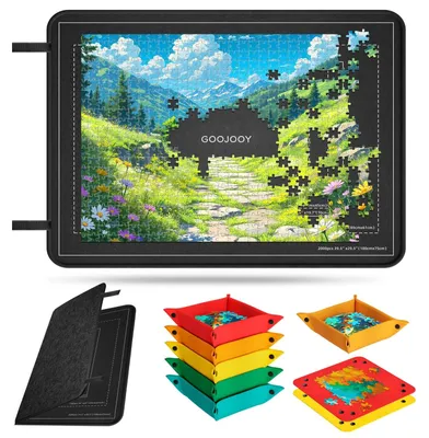 Image de Omgoods - Plateau de puzzle pour 2000 pièces - Pliable et léger