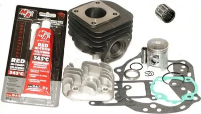 Produktbild von 50 Zylinder KIT KOLBEN DICHTUNGEN Kopf Set für KYMCO SUPER 8 S8 Cobra 50 2TAKT Zylinderkit Zylinderkit Zylinderkit