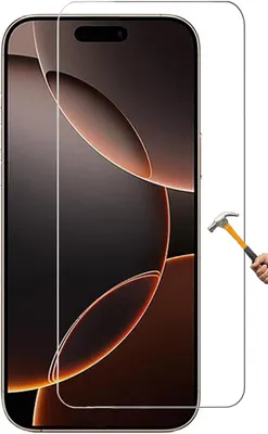 A screen protector is shown over a smartphone.